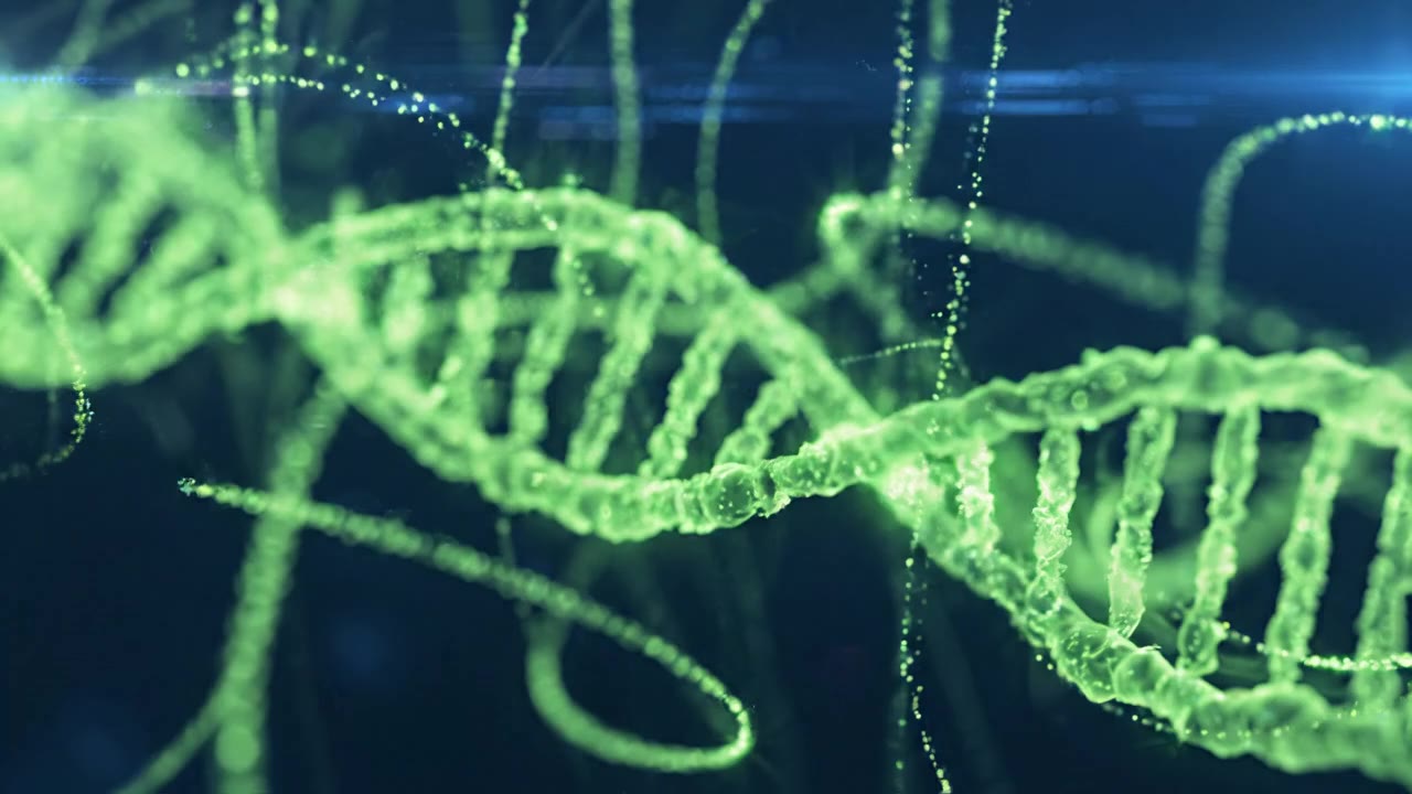 CarciScan DNA helix visual